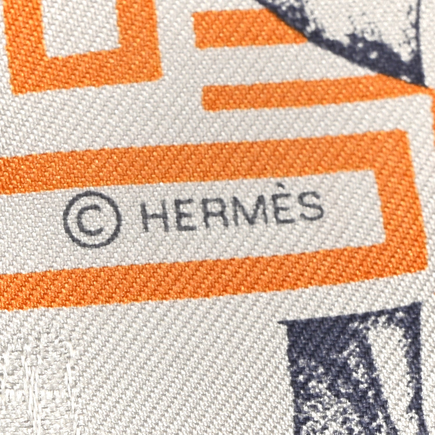 Hermes Silk Garde Robe Pop Twilly Argent Multicolor 4 of 4