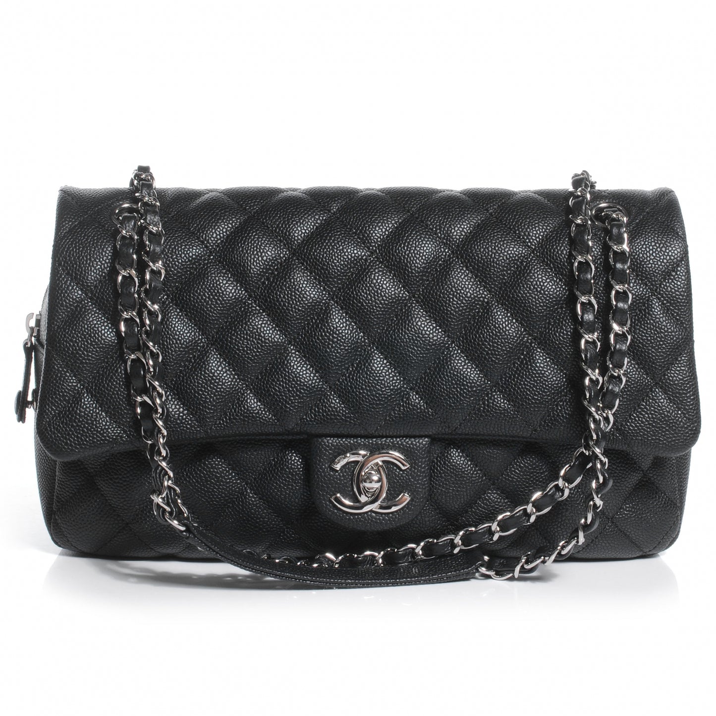 Caviar Jumbo Easy Flap Black