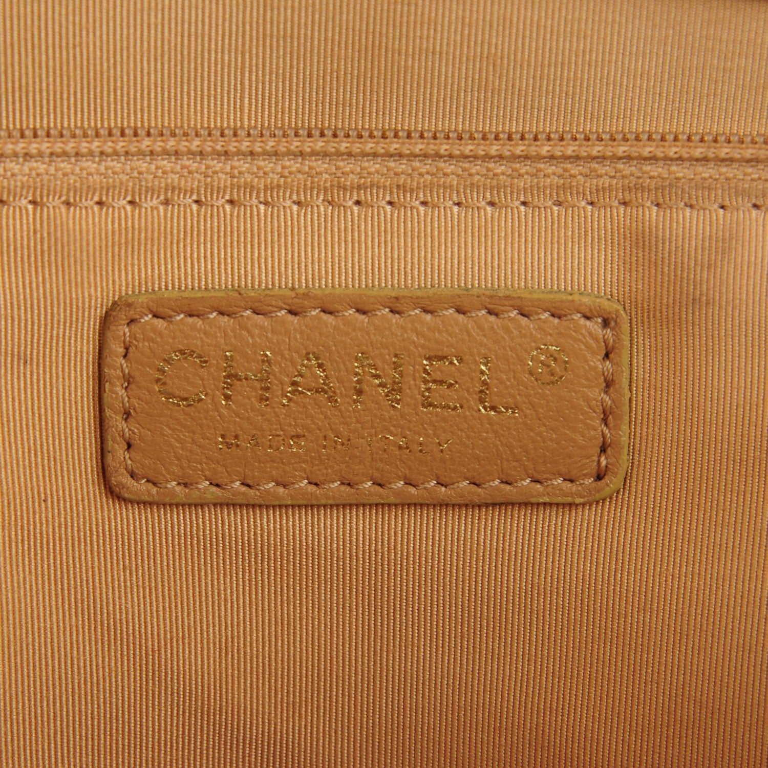 Chanel Caviar Quilted Grand Shopping Tote GST Beige 5 of 7