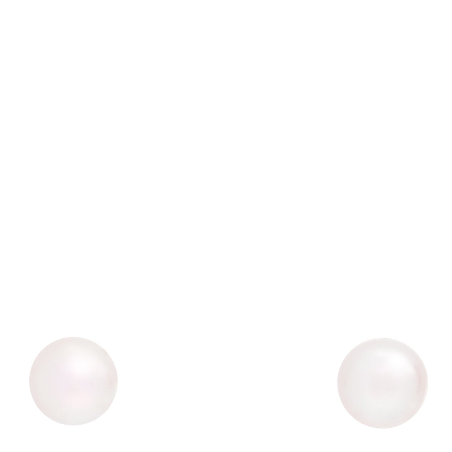 Mikimoto 18K White Gold Akoya Pearl 7.5-8mm Stud Earrings 1 of 4