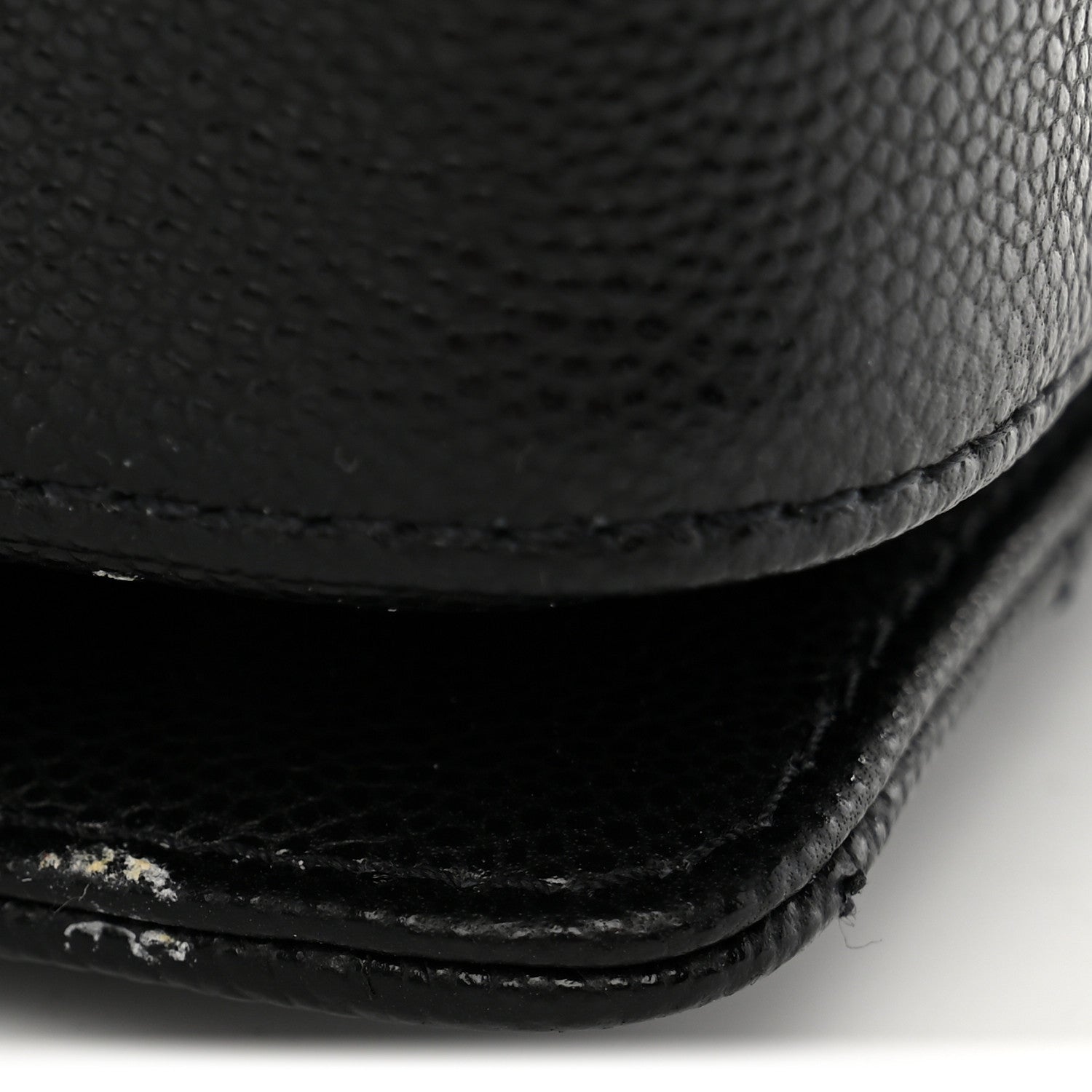Chanel Shiny Caviar Quilted Mini Top Handle Flap Black 11 of 11