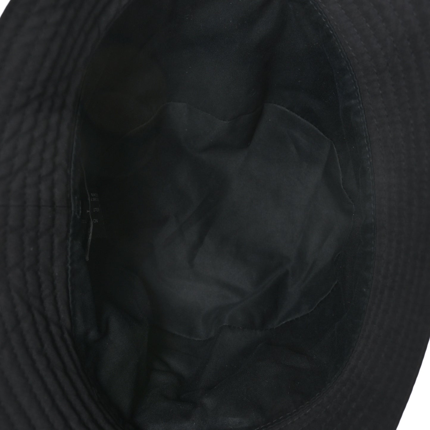 Technical Nylon Linea Rossa Bucket Hat L Black