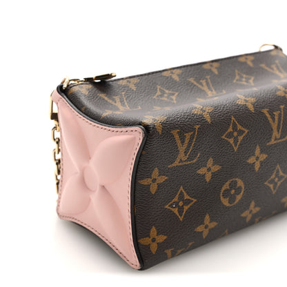 Louis Vuitton Monogram Bloom Pouch Rose Jasmin 7 of 11