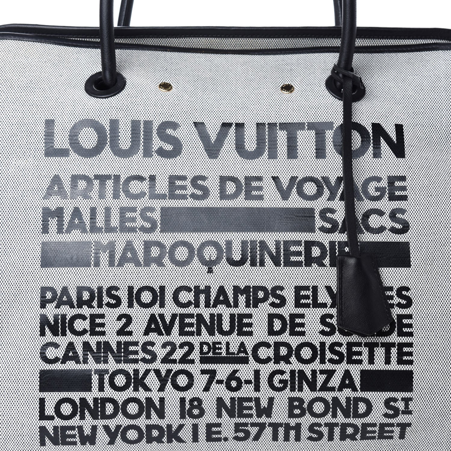 Louis Vuitton Canvas Articles de Voyage Malles Traveler 11 of 11