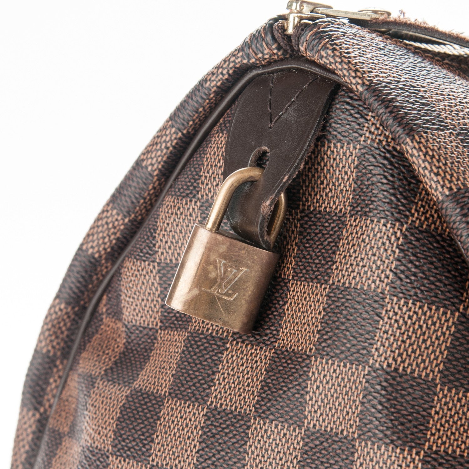 Louis Vuitton Damier Ebene Speedy 35 6 of 8