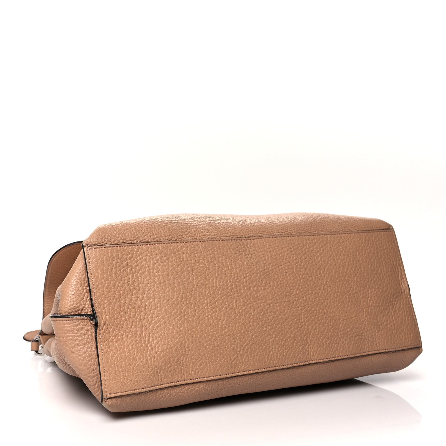 Gucci Cellarius Calfskin Large Bamboo Daily Top Handle Bag Camelia 4 of 12