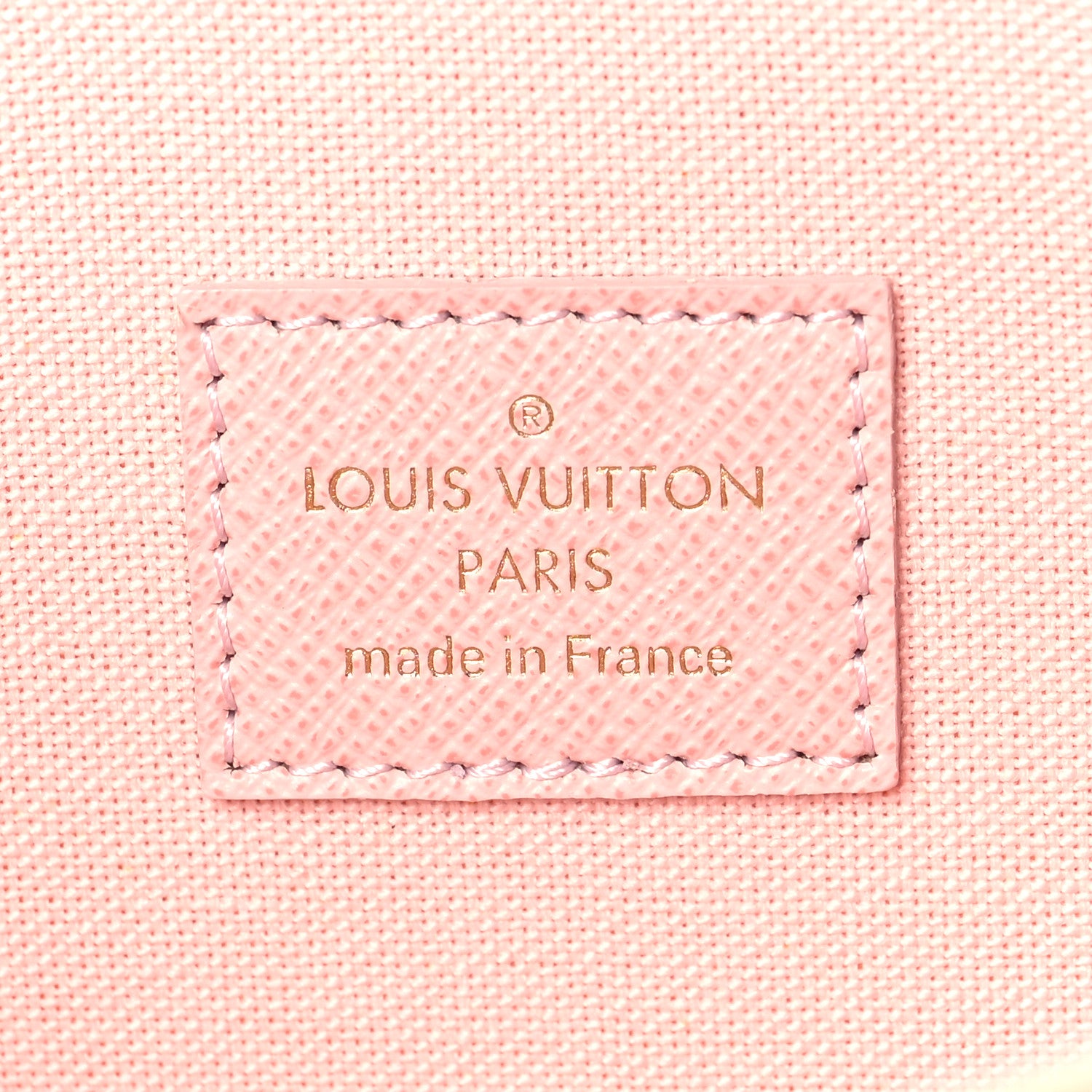 Louis Vuitton Damier Azur Pochette Felicie Chain Wallet Rose Ballerine 5 of 6