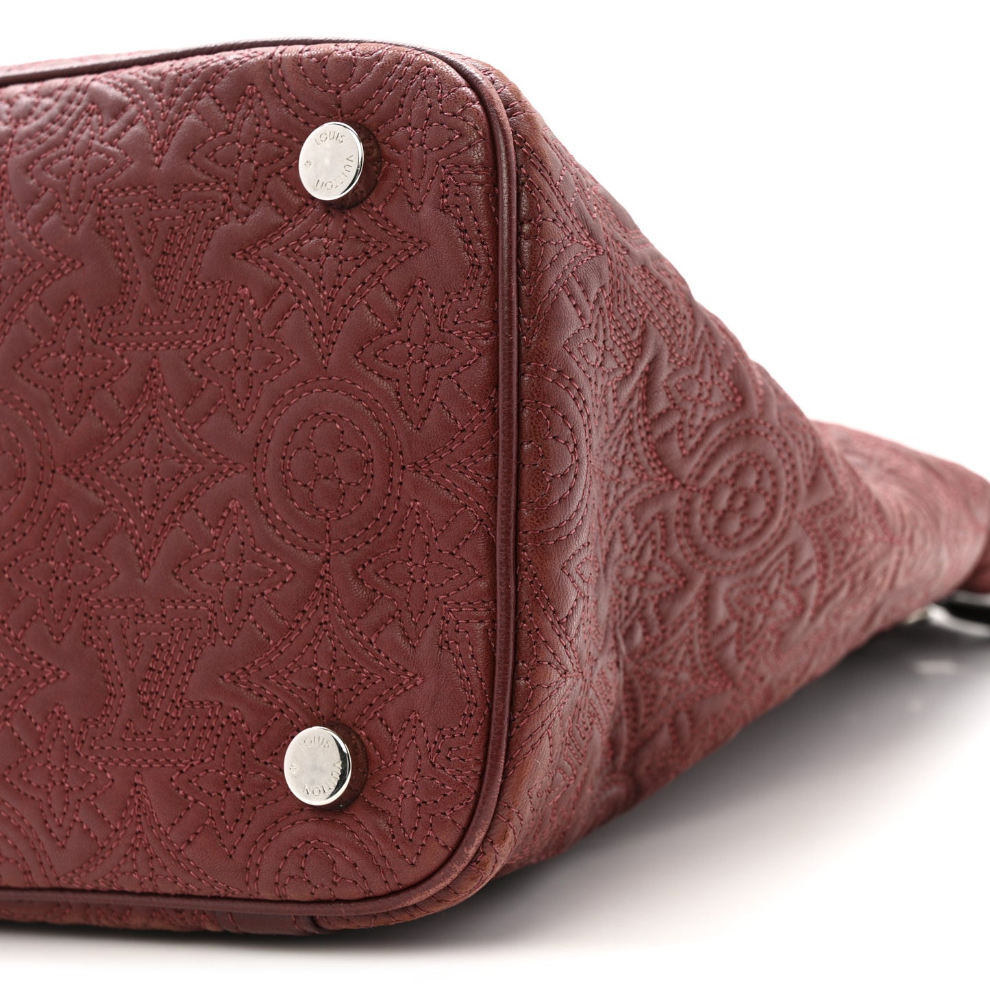 Monogram Lambskin Antheia Ixia MM Fuchsia