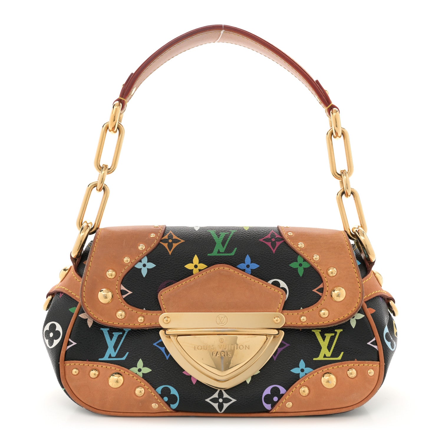 Louis Vuitton Monogram Multicolor Marilyn Black 1 of 12
