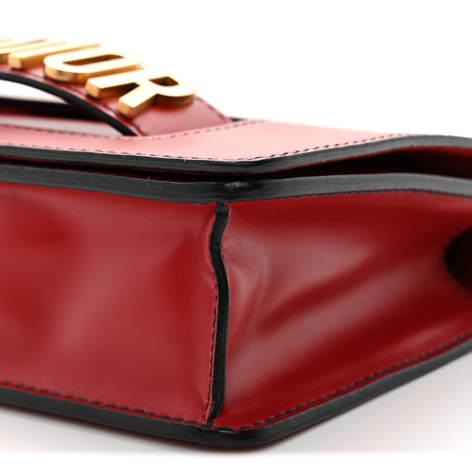 Christian Dior Calfskin J'Adior Chain Flap Bag Red 9 of 10