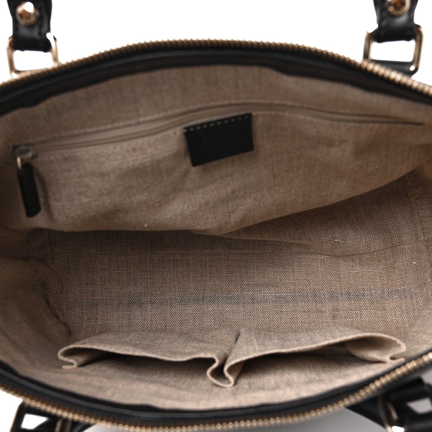 Gucci Soft Microguccissima Small Zippered Satchel Black 4 of 8