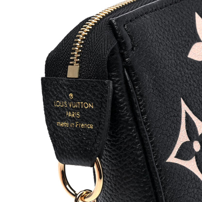 Louis Vuitton Empreinte Monogram Giant Mini Pochette Accessories Black 4 of 5