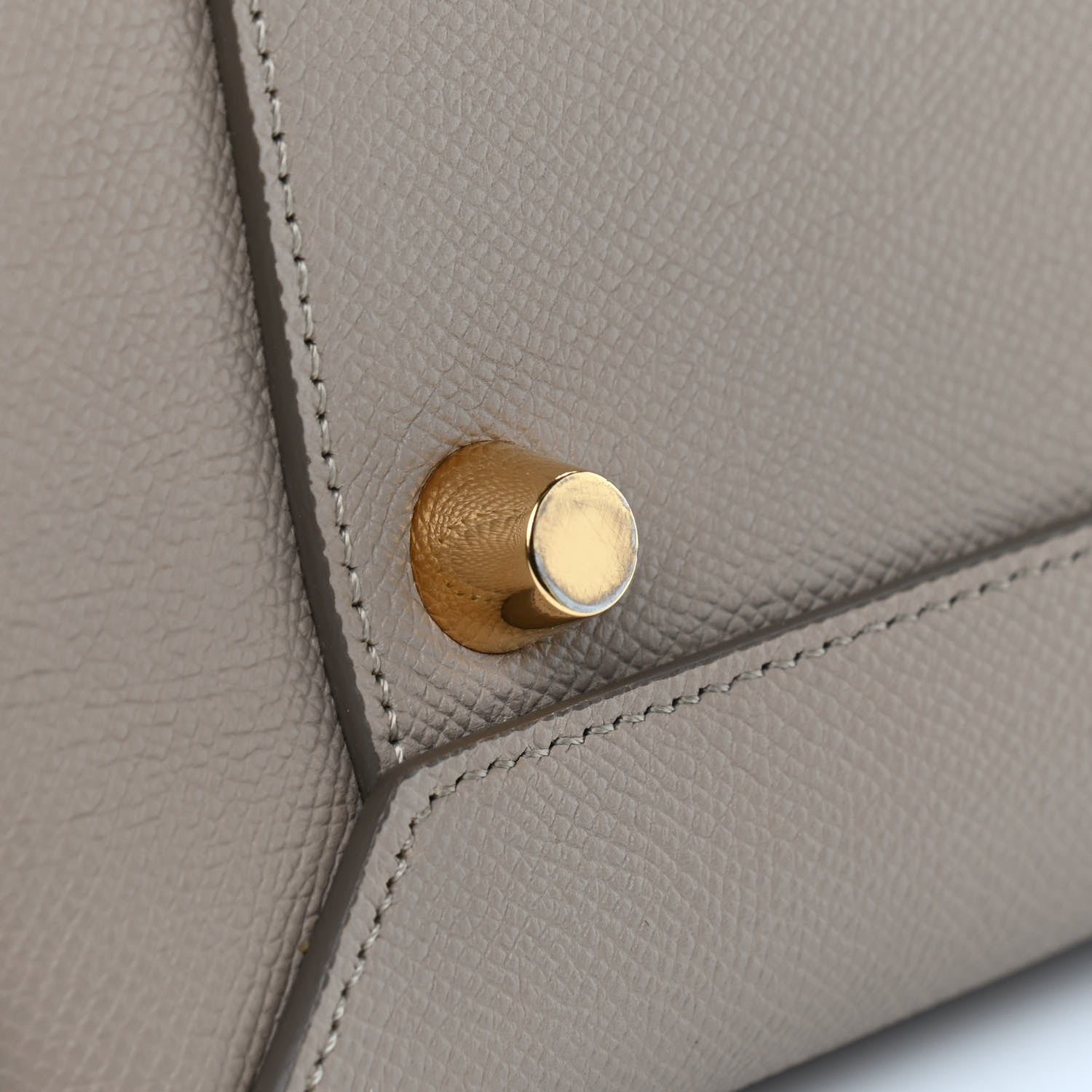 Celine Grained Calfskin Mini Belt Bag Dune 11 of 15