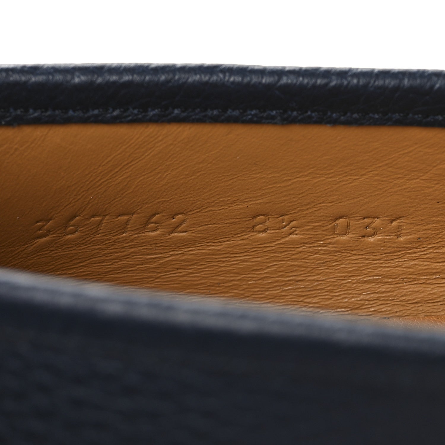 Gucci Road Calfskin Mens Horsebit Loafers 8.5 Blue 7 of 9