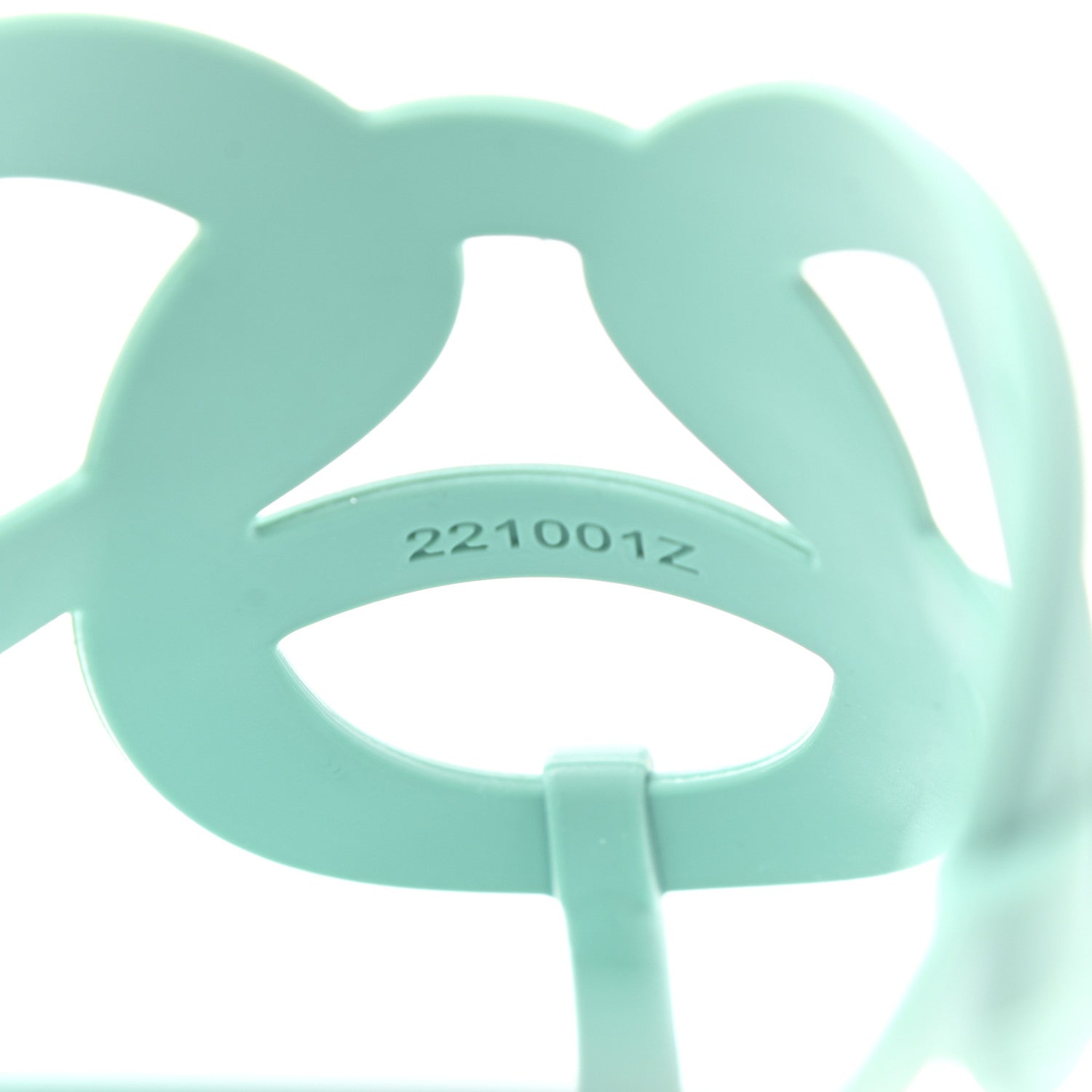 Hermes Rubber Womens Egerie Sandals 37 Vert Embrun 8 of 9
