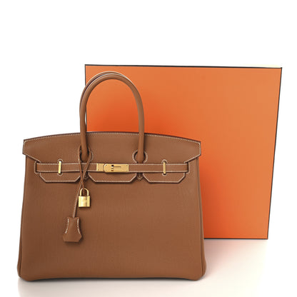 Hermes Togo Birkin 35 Gold 13 of 13