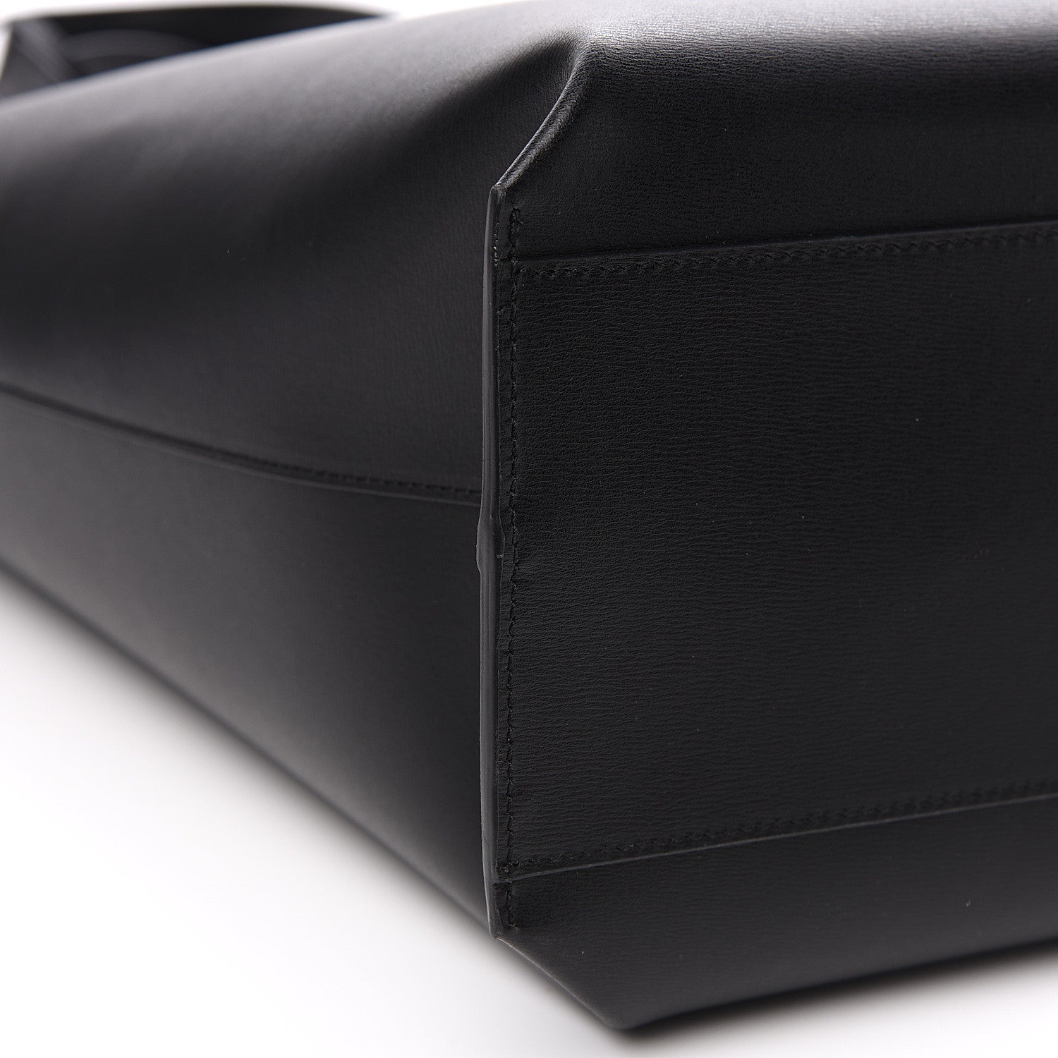 Saint Laurent Calfskin Medium Shopping Tote Black 6 of 8