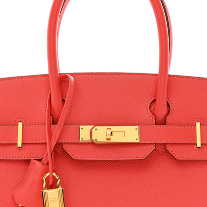 Hermes Epsom Birkin 30 Rose Jaipur 8 of 14