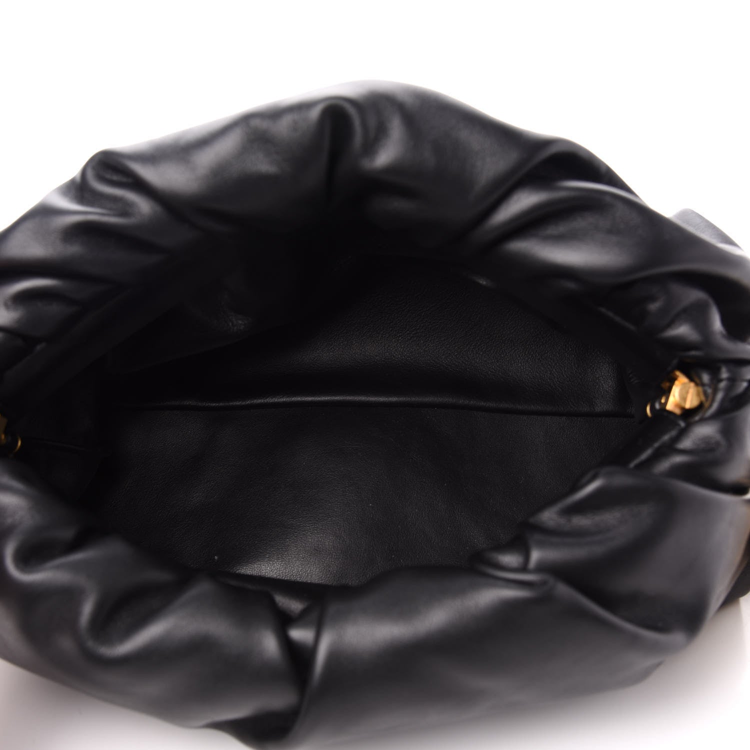 Bottega Veneta Calfskin The Pouch Chain Black 5 of 10