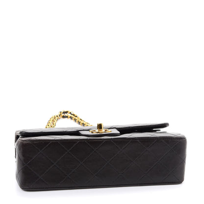 Chanel Lambskin Quilted Small Double Flap Dark Brown 4 of 9