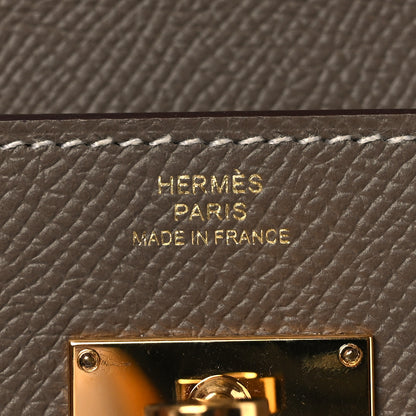 Hermes Epsom Kelly Longue Wallet Etoupe 6 of 11
