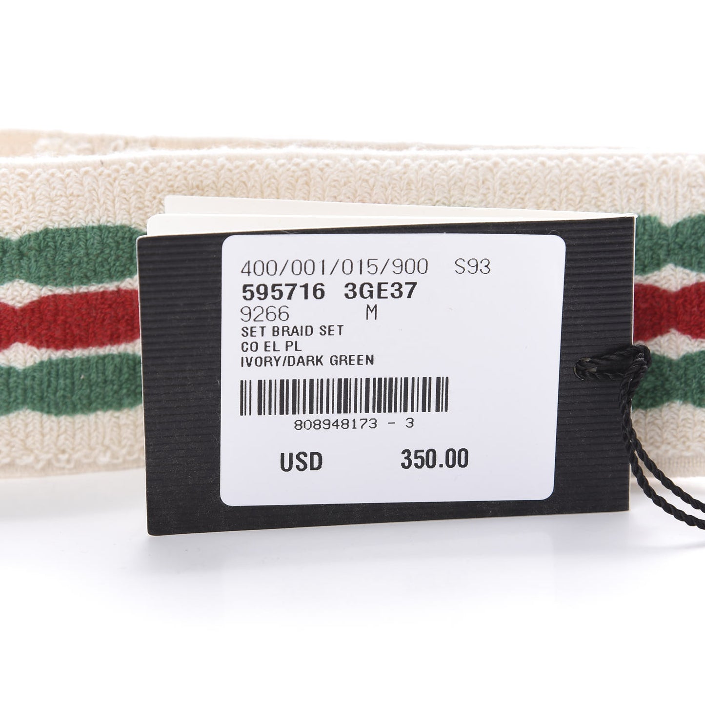 Cotton Headband and Wrist Set M Multicolor