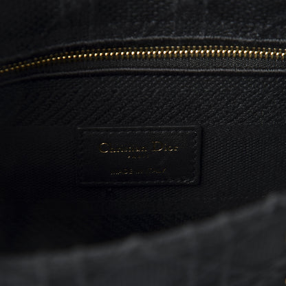 Christian Dior Canvas Cannage Medium Lady D-Lite Black 7 of 8