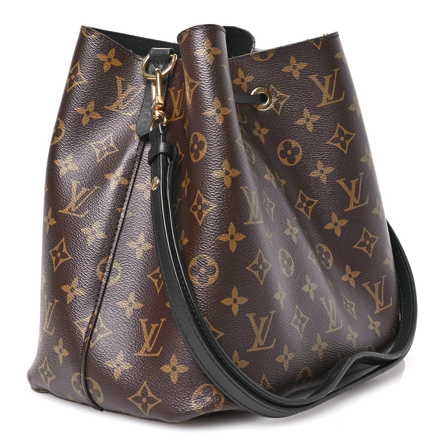 Louis Vuitton Monogram Neonoe MM Black 3 of 16