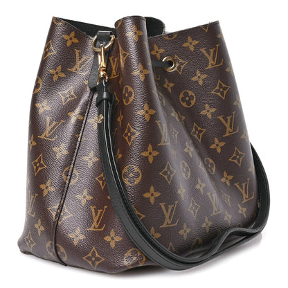 Louis Vuitton Monogram Neonoe MM Black 3 of 16