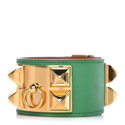 Hermes Swift Collier de Chien CDC Bracelet L Bambou 1 of 5