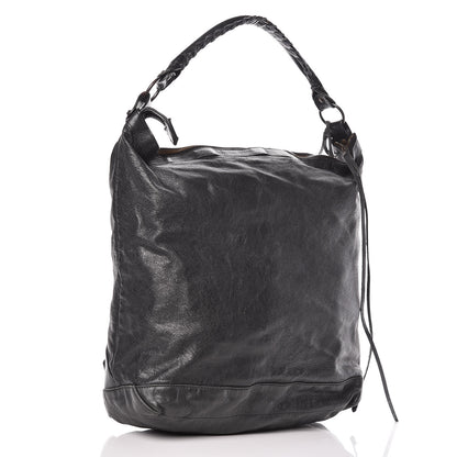 Balenciaga Agneau Classic Hardware Day Hobo Black 3 of 12