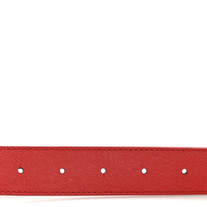 Louis Vuitton Monogram 30mm LV Initiales Reversible Belt 75 30 Coquelicot 5 of 7