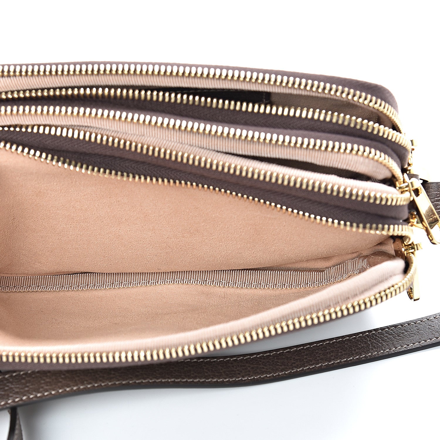 Gucci GG Supreme Monogram Web Mini Ophidia GG Bag Brown 7 of 13