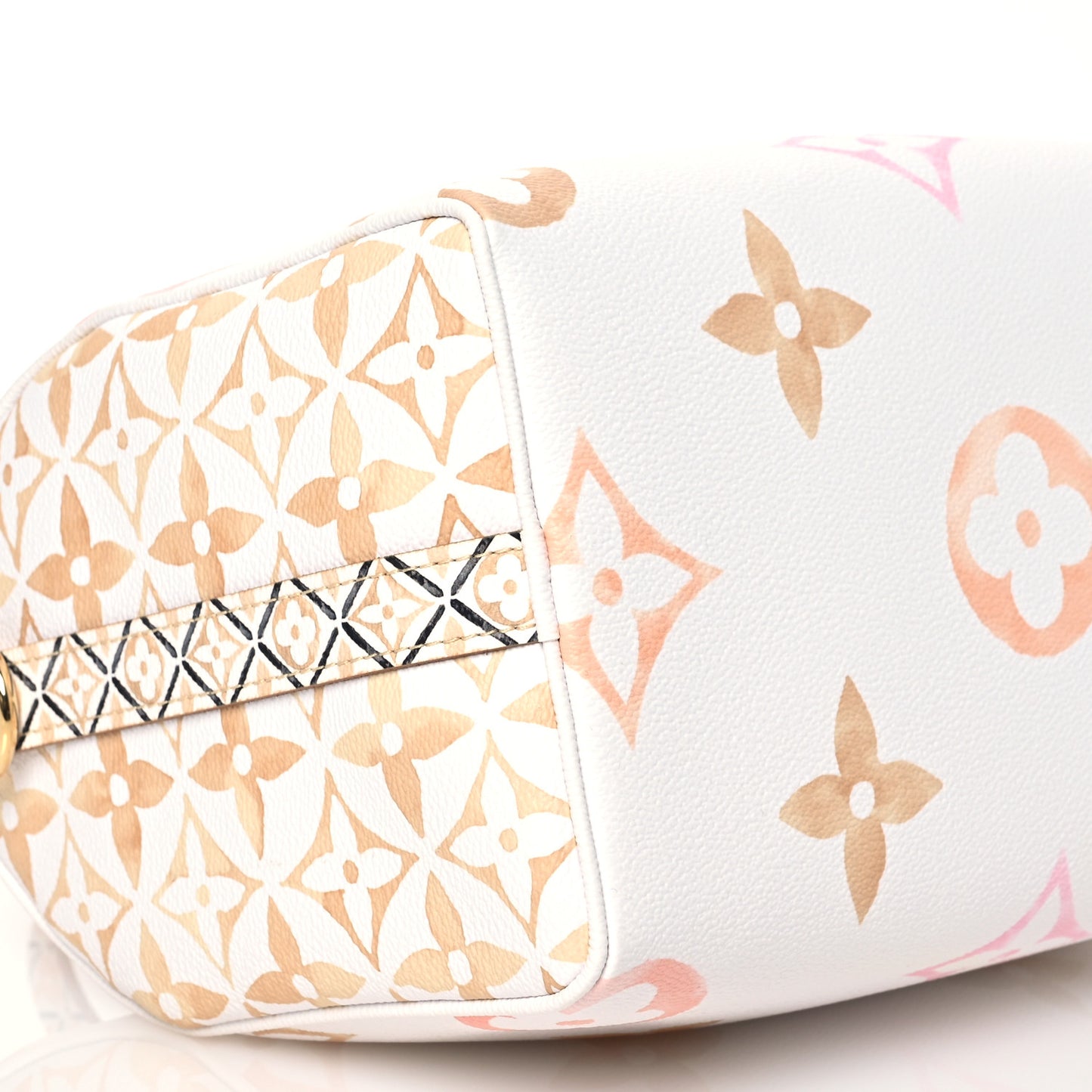 Monogram Giant By The Pool 2.0 Speedy Bandouliere 25 Beige