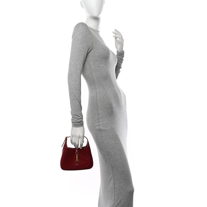 Gucci Boarded Dyana Lux Calfskin Mini Jackie 1961 Hobo New Cherry Red 2 of 10