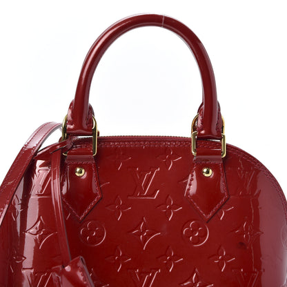 Louis Vuitton Vernis Alma BB Pomme D'Amour 10 of 11