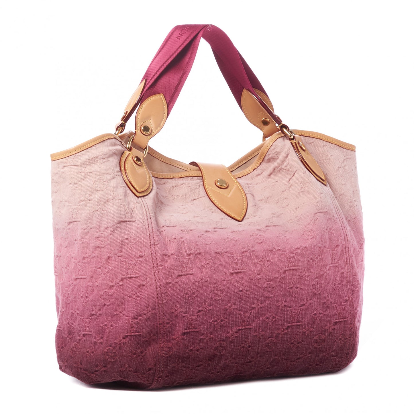 Denim Quilted Monogram Sunbeam Rouge Fauviste