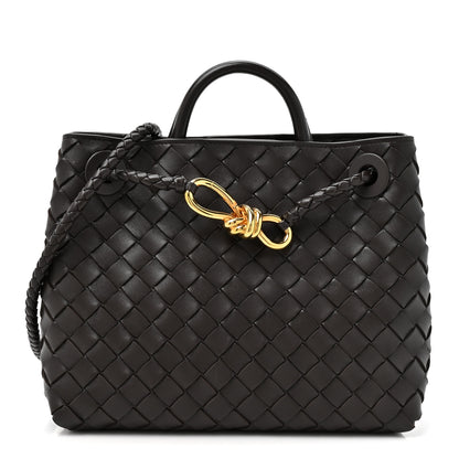 Bottega Veneta Nappa Intrecciato Small Andiamo Shoulder Bag Fondant 1 of 9