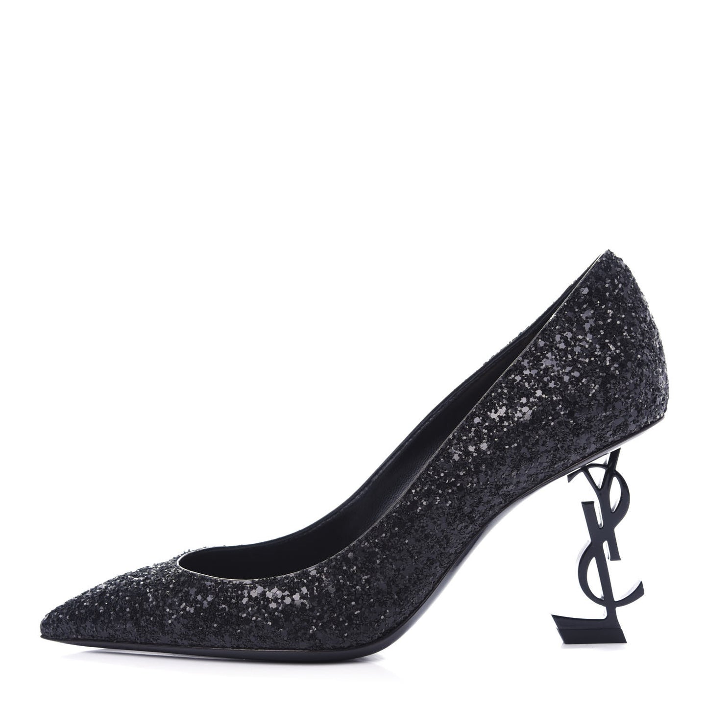 Glitter Opyum 100 Pumps 36 Black