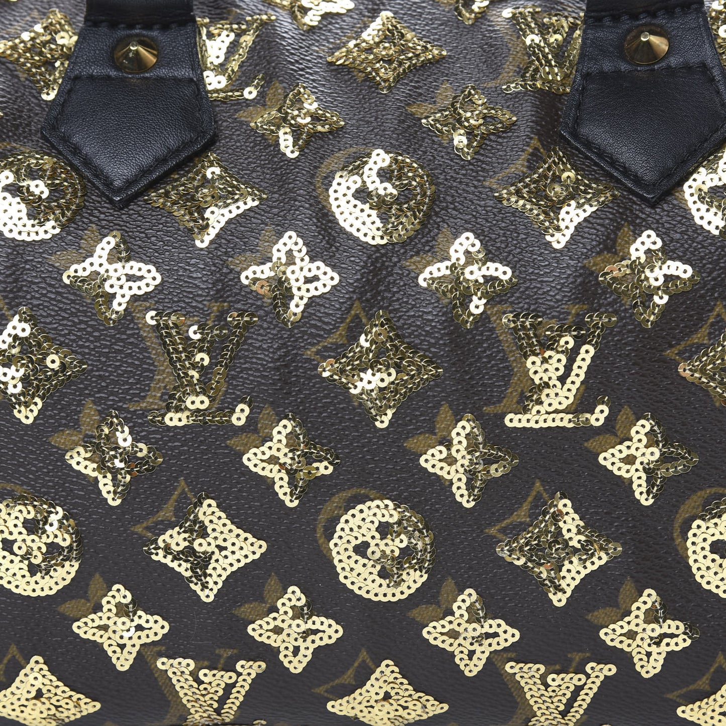 Monogram Sequins Eclipse Speedy 28 Gold