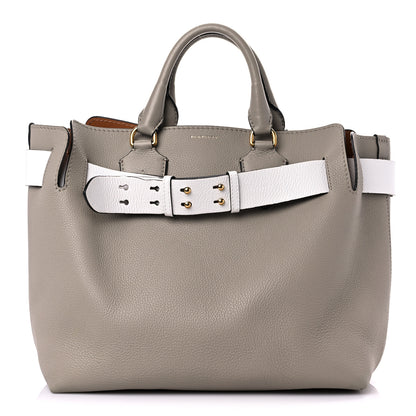 Burberry Soft Grain Calfskin Medium Belt Bag Mineral Grey 1 of 13