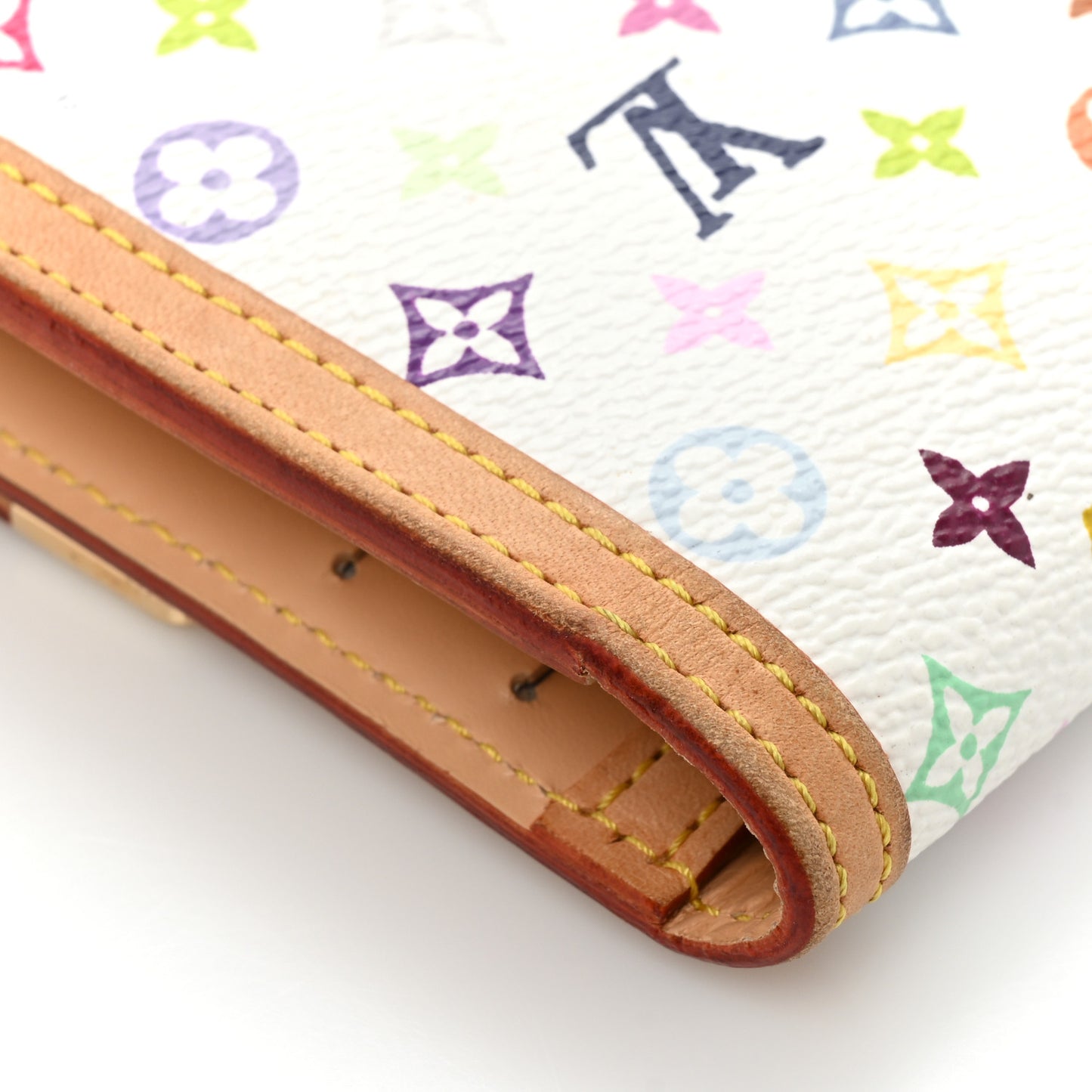 Monogram Multicolor Porte Tresor International Wallet White