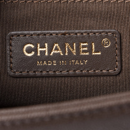 Chanel Caviar Quilted Small Boy Flap Khaki 5 of 10