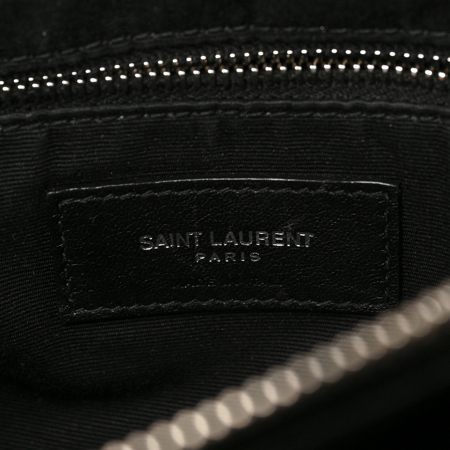 Saint Laurent Calfskin Y Quilted Monogram Large Loulou Chain Satchel Black 6 of 8
