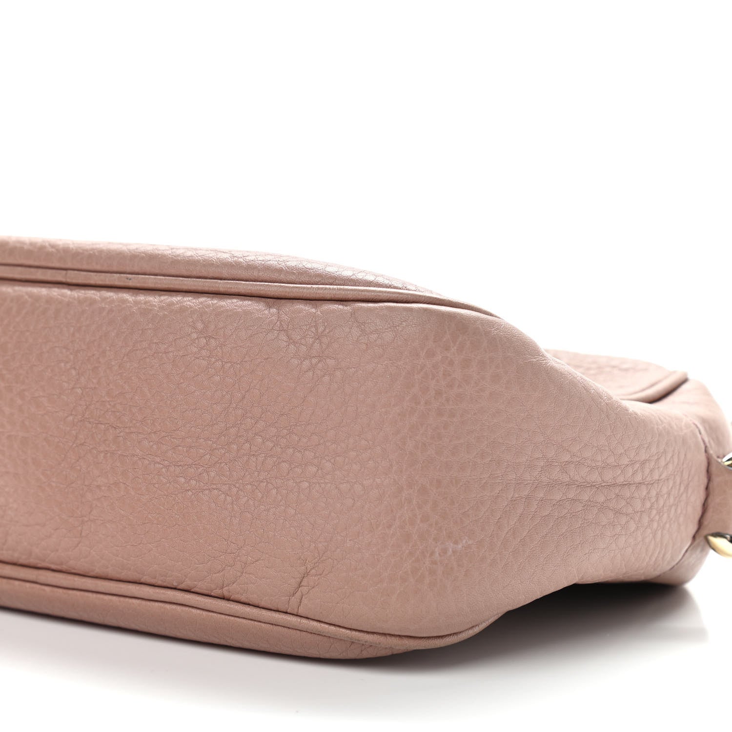 Gucci Pebbled Calfskin Small Soho Disco Bag Camelia 14 of 14