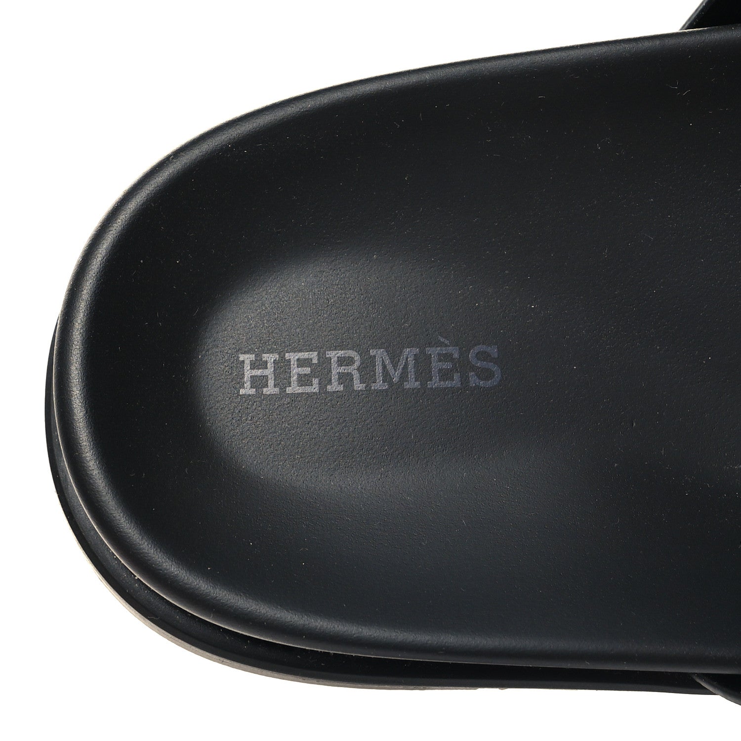 Hermes Calfskin Womens Chypre Sandals 39 Black 8 of 9