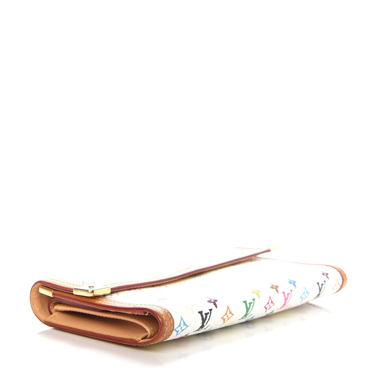 Monogram Multicolor Porte Tresor International Wallet White