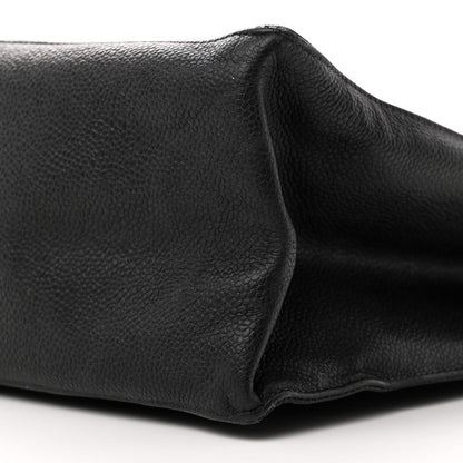 Chanel Caviar CC Shopper Tote Black 10 of 11