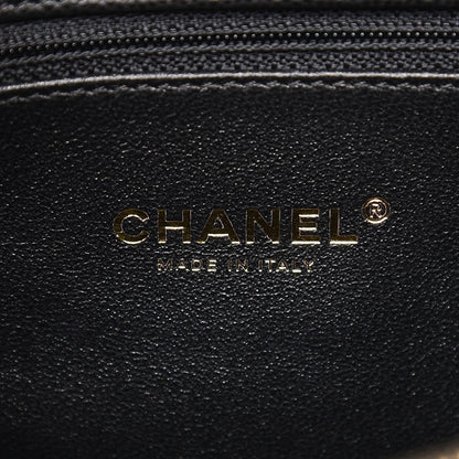 Chanel Caviar Lizard Quilted Small Coco Handle Flap Black 7 of 9