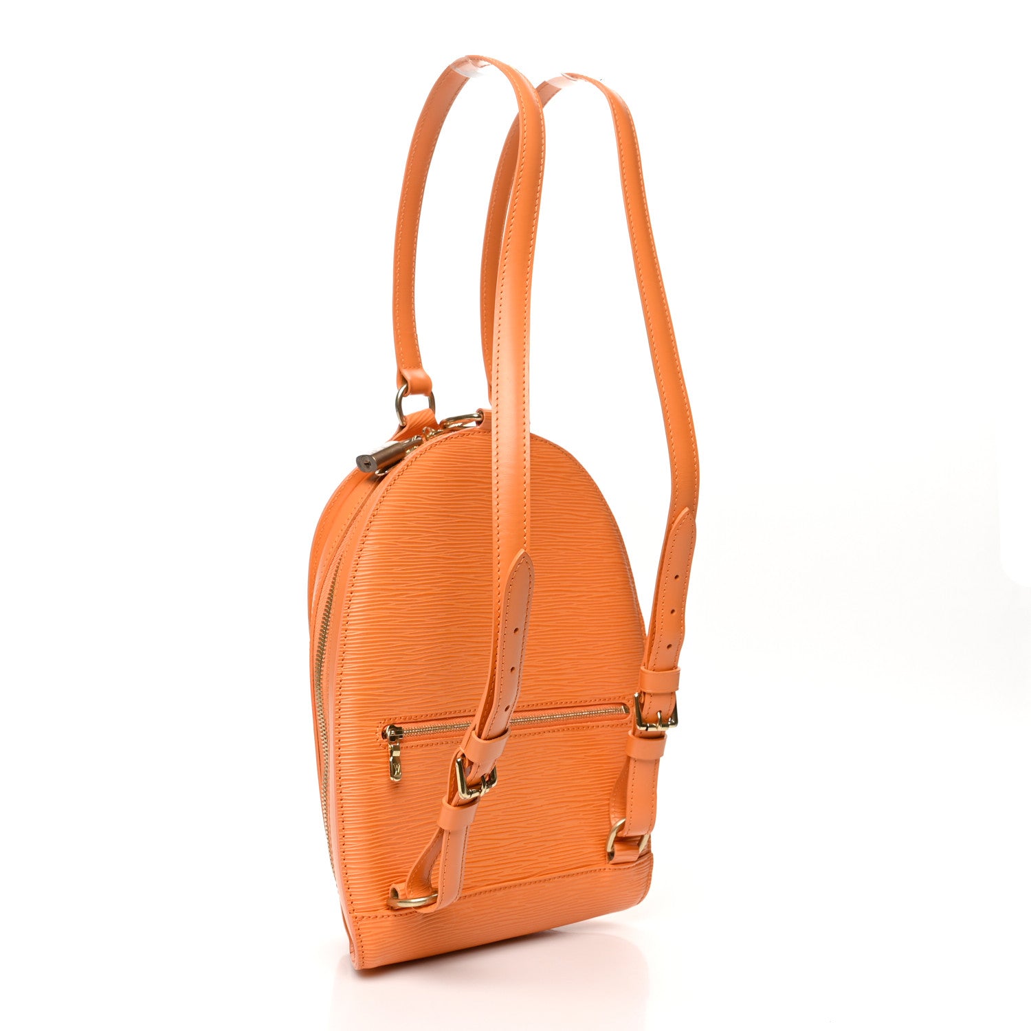 Louis Vuitton Epi Mabillon Backpack Mandarin 3 of 9